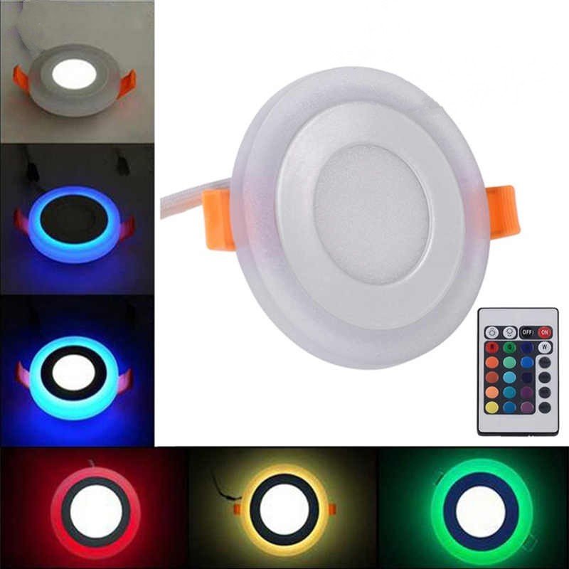 RGB Recessed Panel Light with Remote